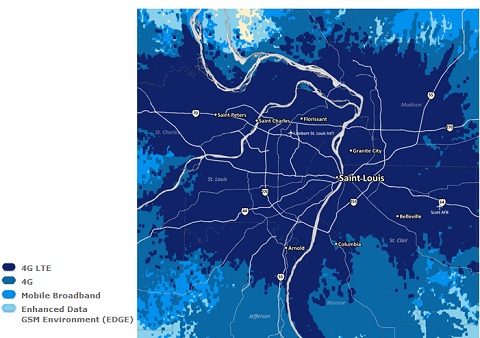 St. Louis 4G LTE Service