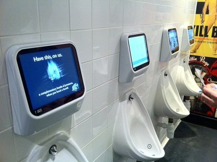 Urinal Video Games - Urine Controlled