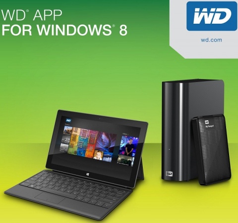 WD Windows 8 App