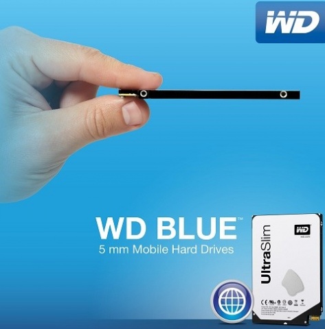 WD 5mm hard drive