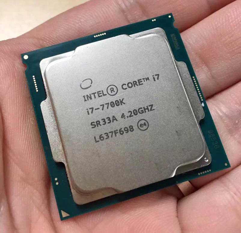 Intel Core I7 7700k Processor Overclocked To 49 Ghz Hits 100c Legit
