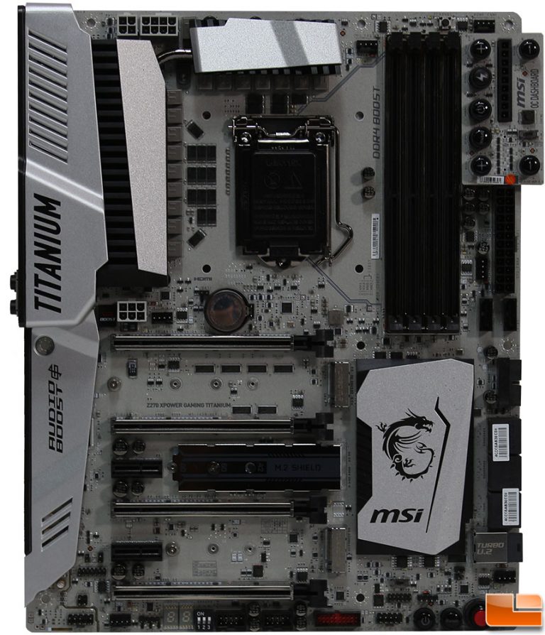 Msi Z Xpower Gaming Titanium Motherboard Review Legit Reviews