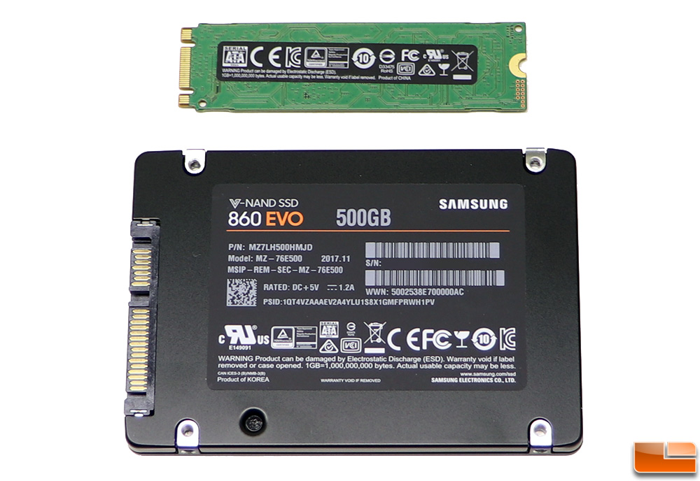 Samsung 860 Evo 500gb Sata Ssd Review Legit Reviewssamsung 860 Evo Aims For Sata Iii