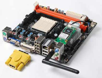 Zotac Mini-ITX Geforce 8200-ITX WiFi Motherboard