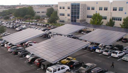 Dell Installs Solar Panles in the Parking Lot - Provides 130,000 kWh of ...