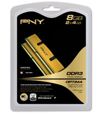 PNY DDR3 8GB Memory Kits