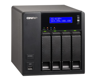 QNAP Debuts New TS-419P NAS