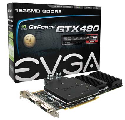 EVGA GeForce GTX 480 Hydro Copper FTW Video Card - Legit Reviews