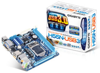 Gigabyte GA-H55N-USB3 motherboard