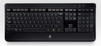 Logitech Wireless Illuminated Keyboard K800 Introduced