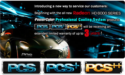 PowerColor PCS Warranty