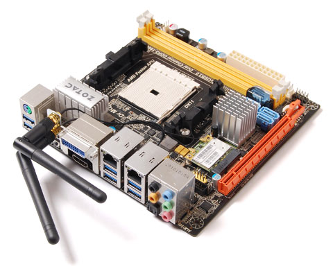 ZOTAC Announces A75-ITX WiFi Motherboard For AMD Llano APUs