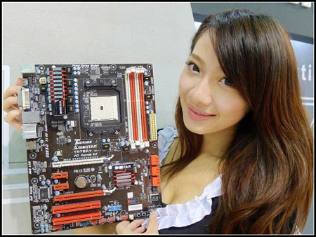 BIOSTAR Shows Off Three AMD A75 Chipset Desktop Motherboards For Llano APUs