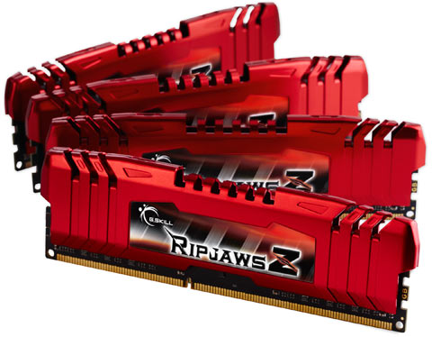 G.Skill launches its new RipjawsZ Quad-Channel Memory Kits