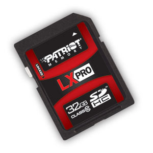 Patriot LX PRO Series SDHC card