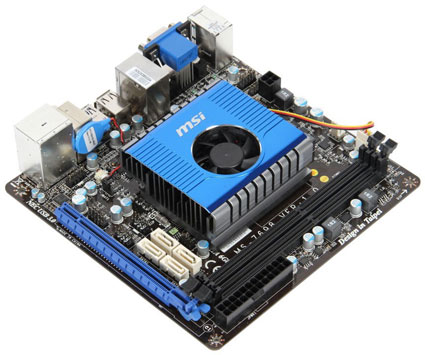 MSI AMD Fusion E350-E45 Mini-ITX motherboard