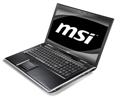 MSI FX620, FR620, FX720, and FR720 Notebooks Announced