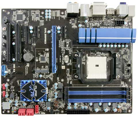 Sapphire Announces PURE PLATINUM A75 Motherboard For AMD Fusion