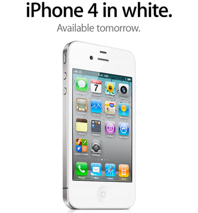 white iPhone 4