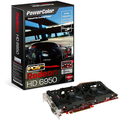 POWERCOLOR PCS++ Radeon HD6950 Has Two BIOS Modes – 800MHz & 880MHz