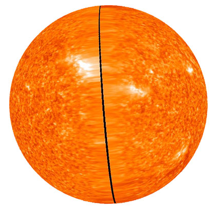 360-degree view of the sun