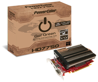 PowerColor Launches Passive Radeon HD 7750 Video Card – Go! Green HD7750