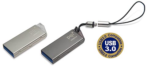 PQI Introduces Mirrored Stainless Steel USB 3.0 Drive