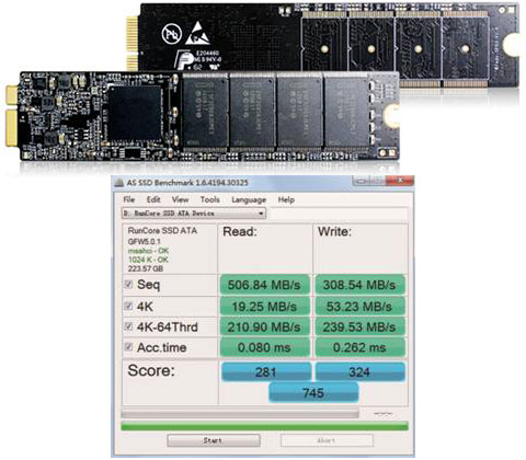 RunCore Launches Rocket Air SSDs For Mid 2011 MacBook Air