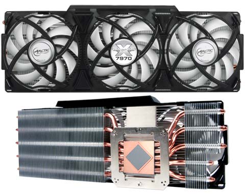 ARCTIC Accelero Xtreme 7970 VGA Cooler Released at $97.95