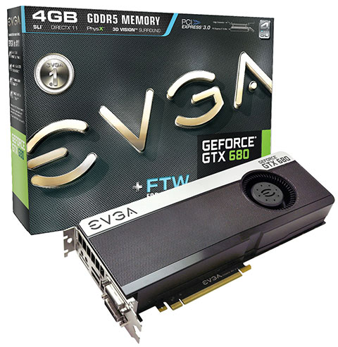 EVGA GeForce GTX 680 FTW 4GB