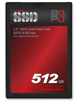 MyDigitalSSD Introduces Bullet Proof 3 SATA III SSDs