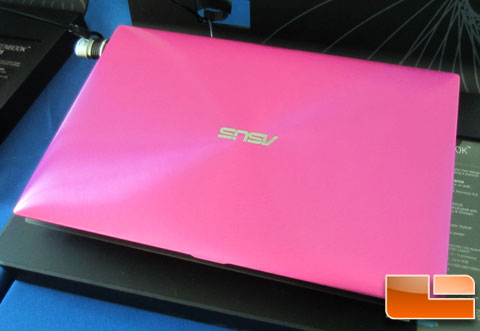 Hot Pink ZENBOOK Ultrabook