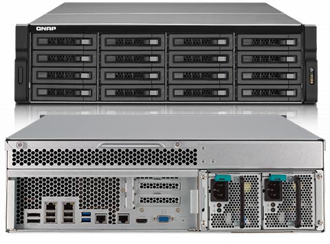 QNAP Launches Two 16-Drive Turbo NAS Models w/ Intel Xeon CPUs - Legit ...