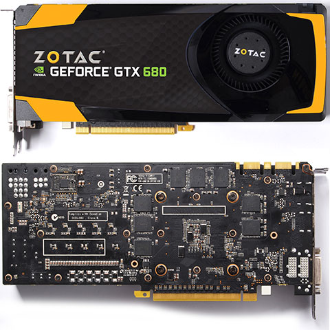 ZOTAC GeForce GTX 680 AMP! Edition Video Card