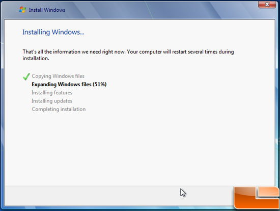 windows 7 expanding windows files