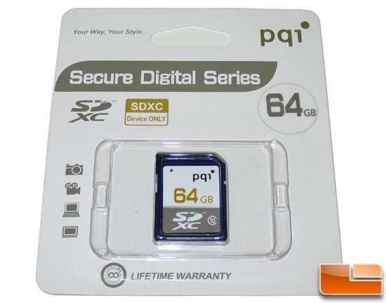 PQI SDHC Class10 flash memory card