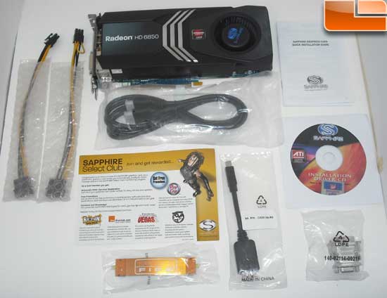 Sapphire Radeon HD 6850 Toxic Video Card Bundle