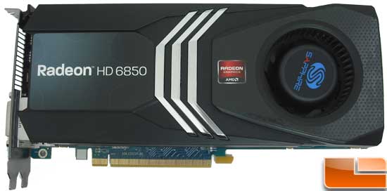 Sapphire Radeon HD 6850 Toxic Video Card Front