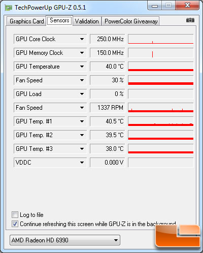 gpu-z showing gpu on idle