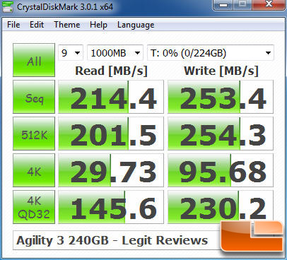 OCZ Agility 3 240 GB SSD Review - Page 