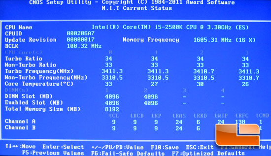 GIGABYTE Z68XP-UD3-iSSD System BIOS