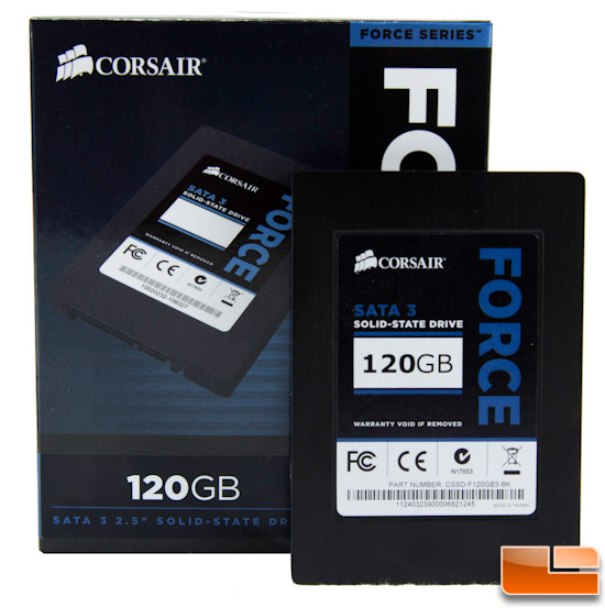 Corsair Force 3 120GB SSD Review - Legit