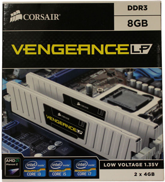 Corsair 8GB DDR3 Low Voltage - Legit Reviews
