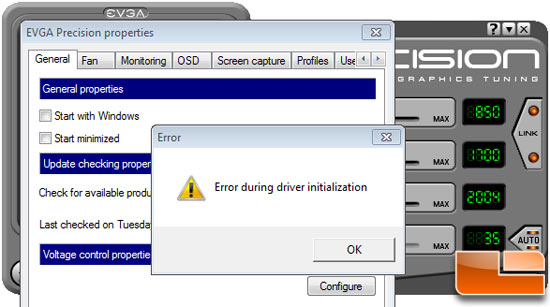 EVGA Precision Voltage Adjustment