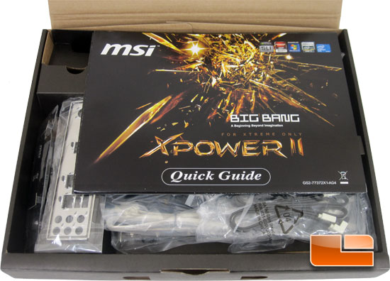 MSI Big Bang XPower II Retail Packaging