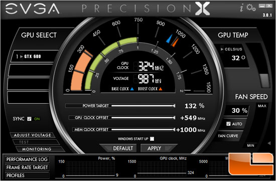 evga precision x settings gtx 970