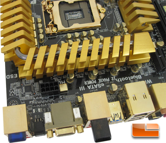 ECS Z77H2-AX Golden Intel Z77 Motherboard Layout