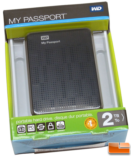 WD My Passport 2TB Portable Hard Drive