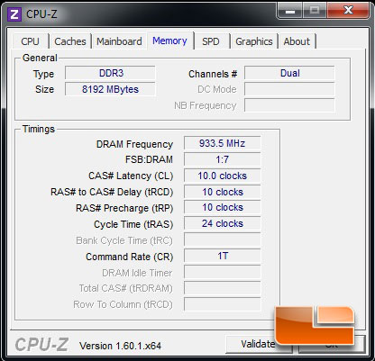 Samsung 8GB DDR3 Stock Voltage Overclock