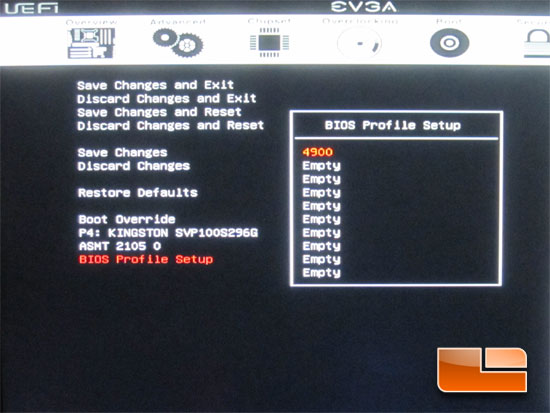 EVGA Z77 FTW 151-IB-E699-KR System UEFI BIOS